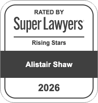Rated by Super Lawyers | Alistair Shaw | 2026