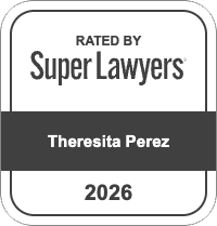 Rated by Super Lawyers | Theresita Perez | 2026